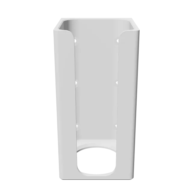 Universal Cordless Drill Holder – 360° preview, front view, drawn from the designer's file