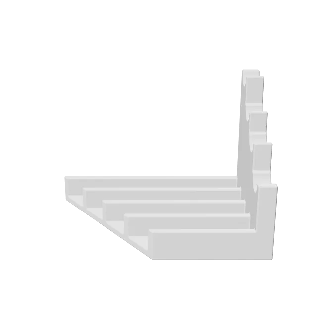 Micrometer Stand – 360° preview, front view, drawn from the designer's file