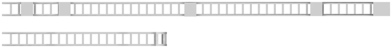 Part 1, Ladders, 154 × 18 mm