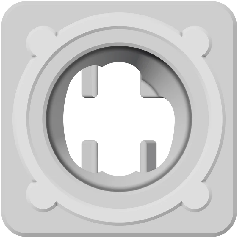 Part 2, Top, 33 × 33 mm