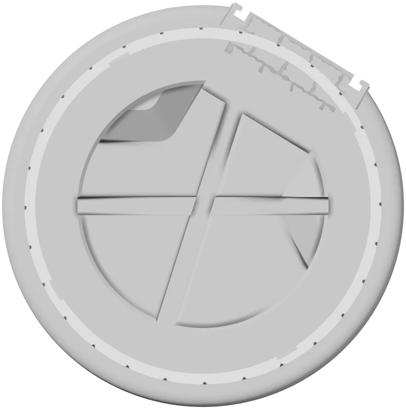 Part 2, Base thick wall, 90 × 90 mm
