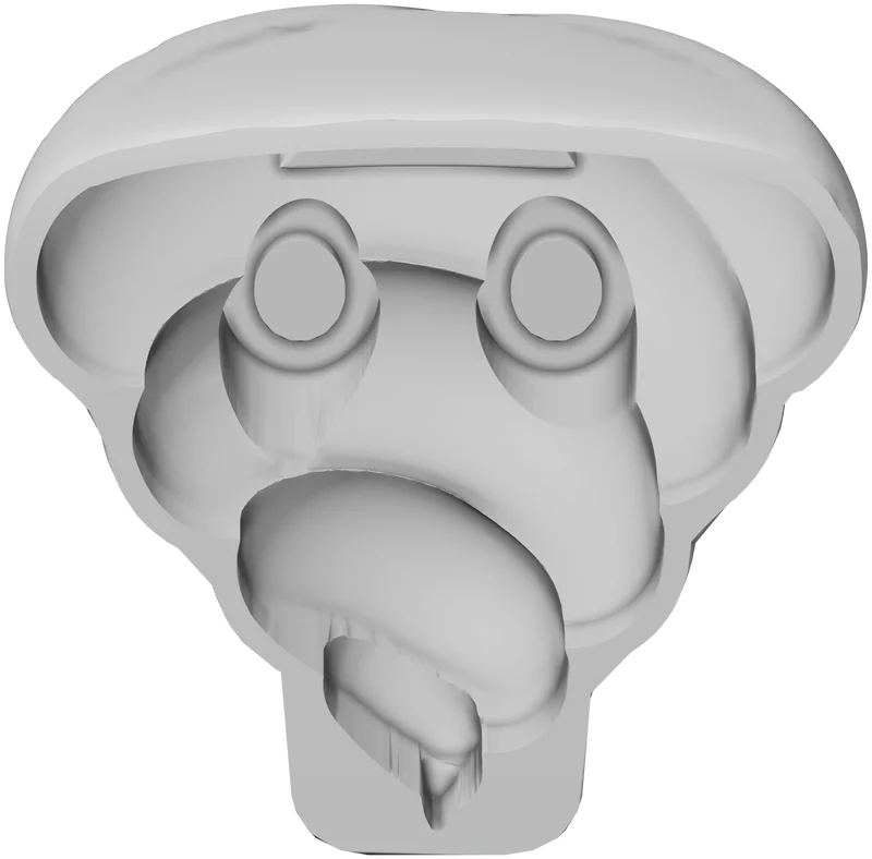 Part 1, TurdEmoji-cakeMold, 79 × 78 mm