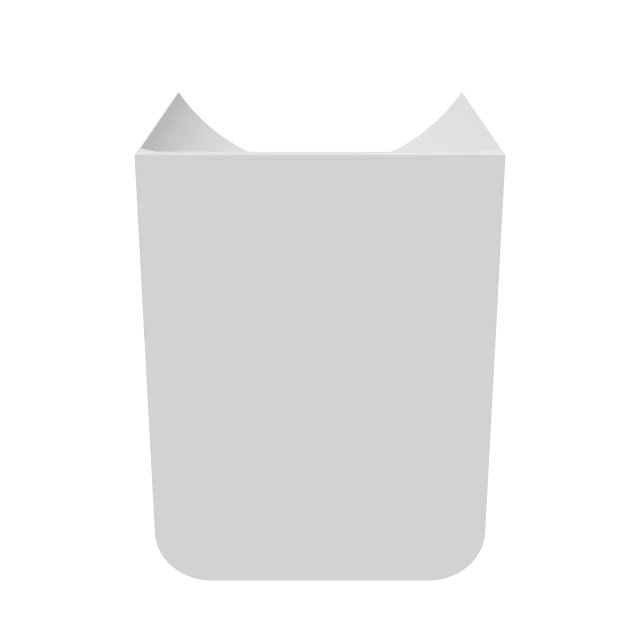 Wall Mounted Headphone Hanger – 360° preview, front view, drawn from the designer's file