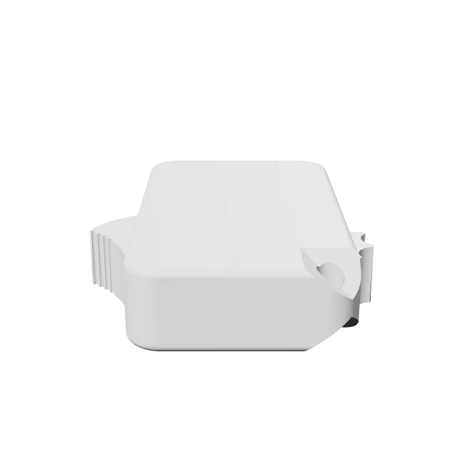 Print-In-Place Fidget Clicker – 360° preview, front view, drawn from the designer's file