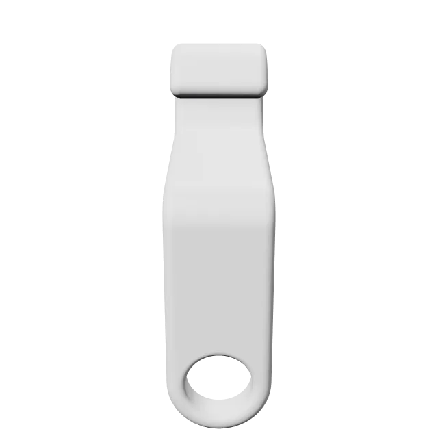 Car Seat Headrest Hook – 360° preview, front view, drawn from the designer's file