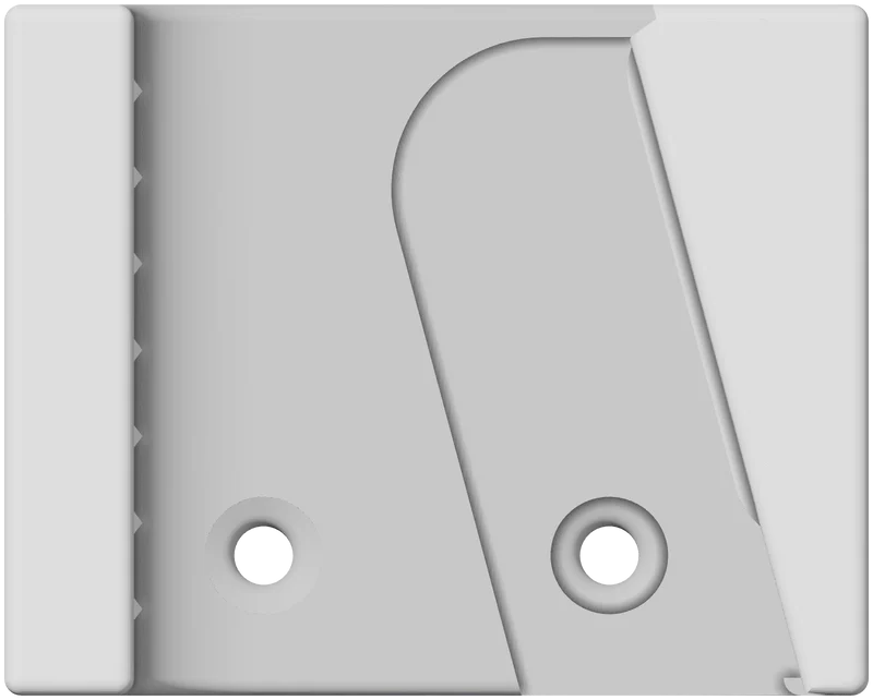 Part 1, Broomholder screws, 64 × 51 mm
