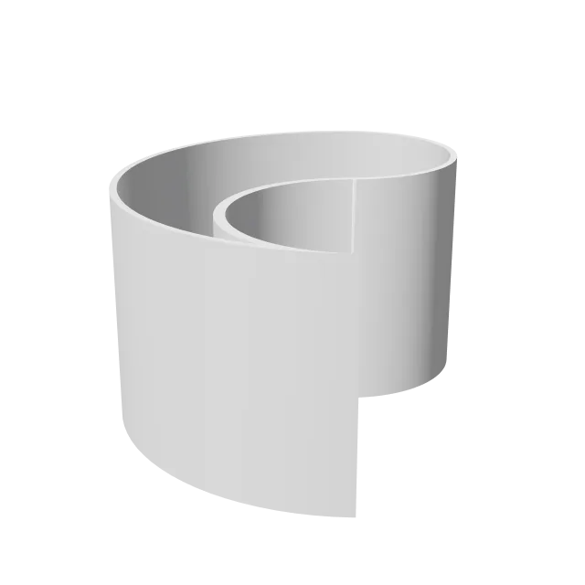 Yin-Yang Planter – 360° preview, front view, drawn from the designer's file