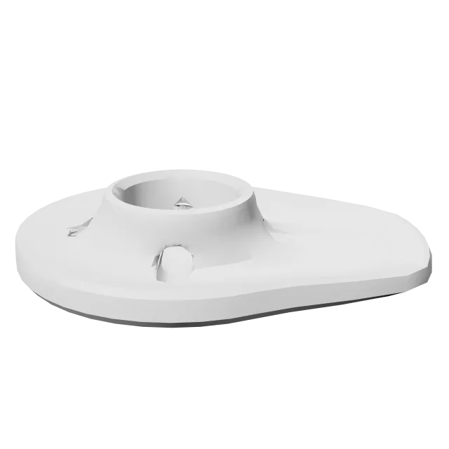 Cat Faucet Fountain – 360° preview, front view, drawn from the designer's file