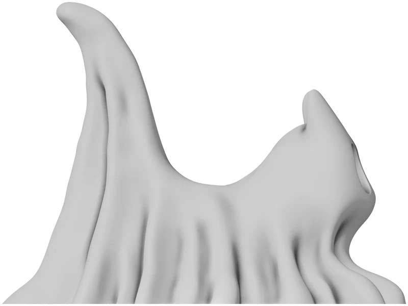 Part 2, Halloween-cat-stretching, 69 × 52 mm
