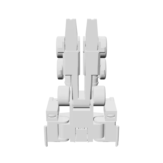 Transformable Optimus Prime with Trailer – 360° preview, front view, drawn from the designer's file
