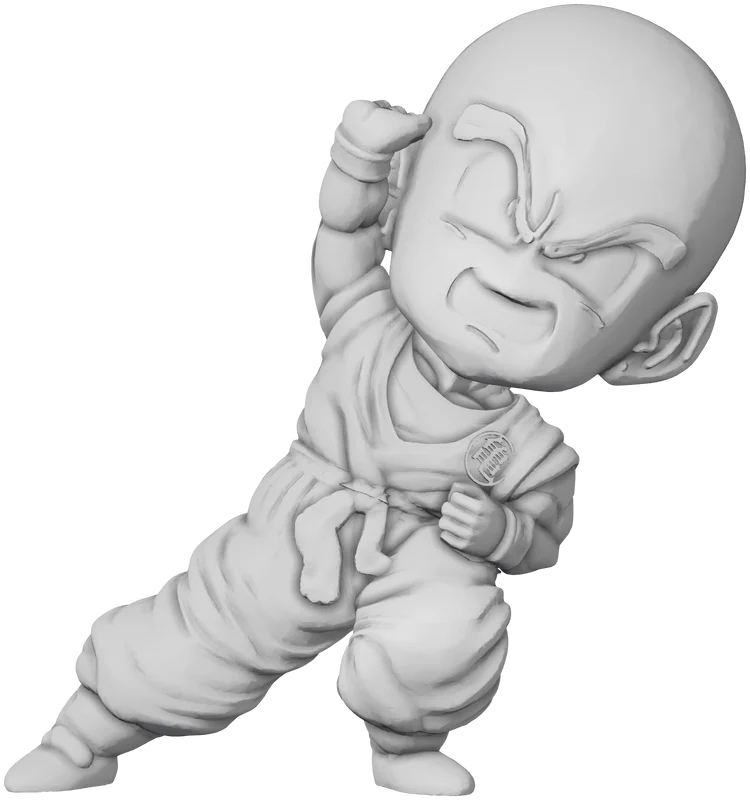 Part 2, Krillin, 27 × 29 mm