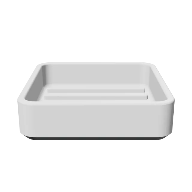 Build Plate Cleaner Microfiber Holder – 360° preview, front view, drawn from the designer's file
