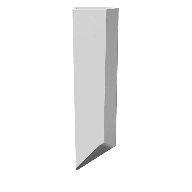 DnD Dice Sword – 360° preview, front view, drawn from the designer's file