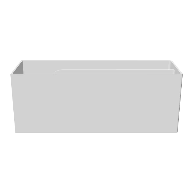Car Seat Gap Organizer with Cup Holder – 360° preview, front view, drawn from the designer's file