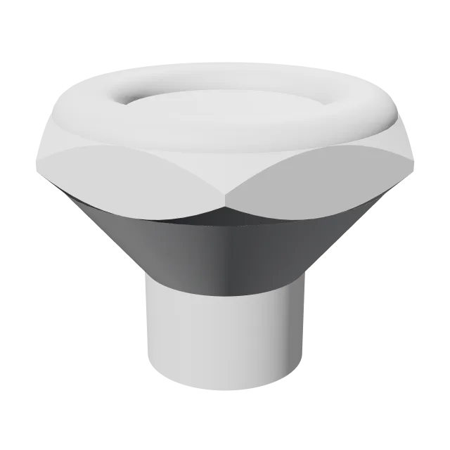 Knobs and Handles for Doors and Drawers – 360° preview, front view, drawn from the designer's file