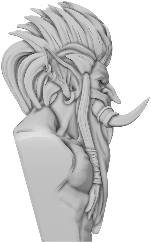Part 1, Bust, 92 × 149 mm