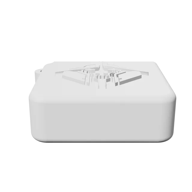 Zippo USB - Apex Legends - Crypto – 360° preview, front view, drawn from the designer's file