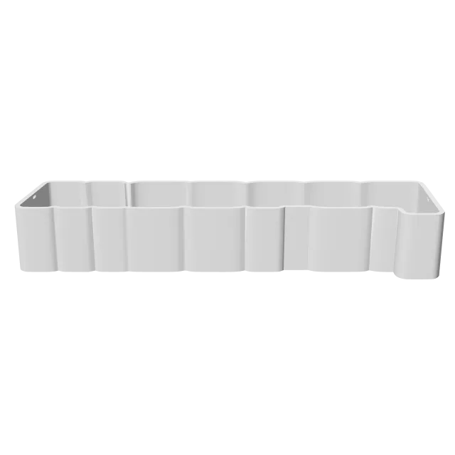 GTA Wasted Lamp Shell – 360° preview, front view, drawn from the designer's file