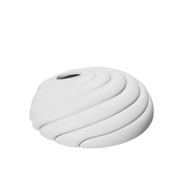 Naruto Tobi Mask – 360° preview, front view, drawn from the designer's file