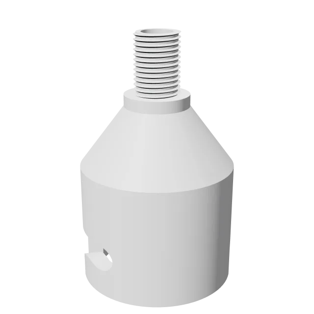 High Pressure Pump Adapter – 360° preview, front view, drawn from the designer's file