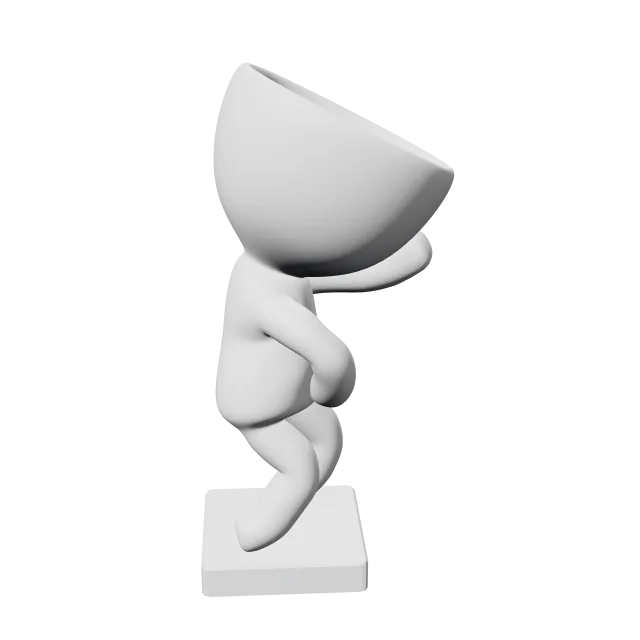 Michael Jackson – 360° preview, front view, drawn from the designer's file