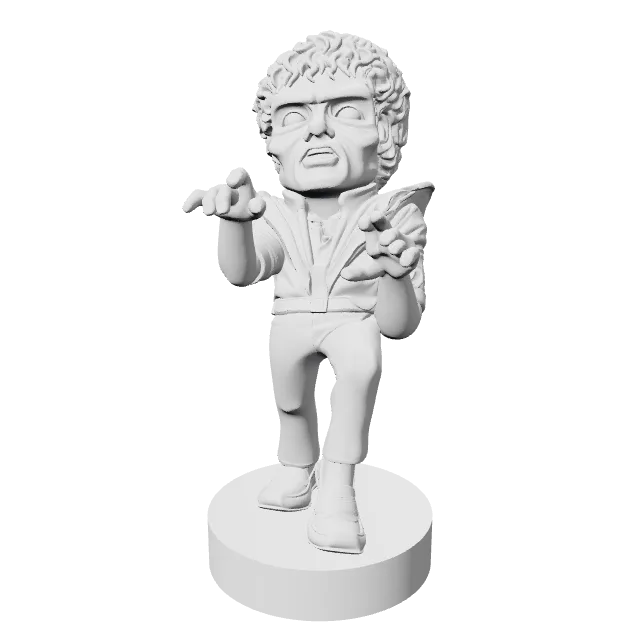 Michael Jackson – Thriller Move – 360° preview, front view, drawn from the designer's file