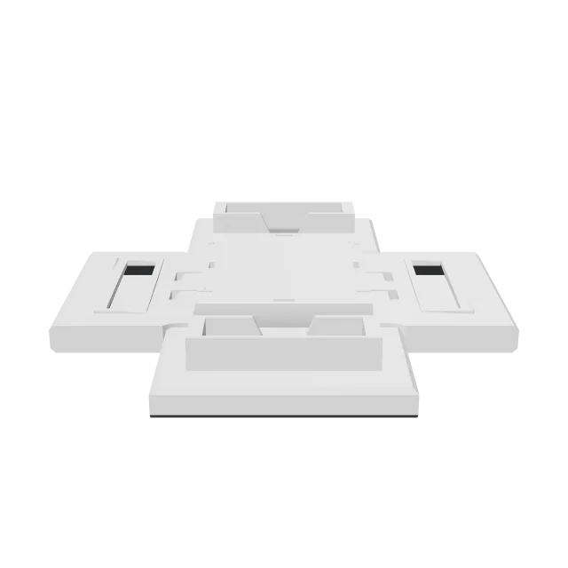Minecart for TNT - (Minecraft) – 360° preview, front view, drawn from the designer's file