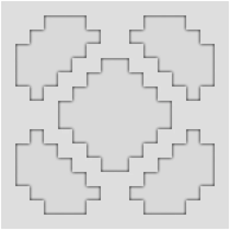 Part 2, MC Redstone Lamp, 20 × 20 mm