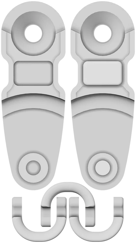 Part 1, MOKO minipulley CLOSED, 27 × 48 mm