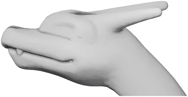 Part 2, Head, 57 × 29 mm