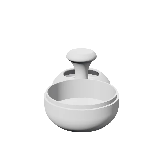 Joy Fidget – 360° preview, front view, drawn from the designer's file