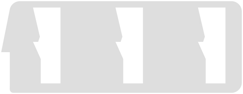 Part 6, Catch plate, 70 × 27 mm