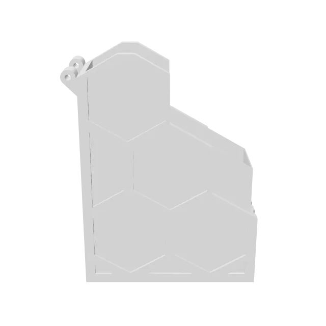 Beautiful Game Box (For Cards or Dice) – 360° preview, front view, drawn from the designer's file