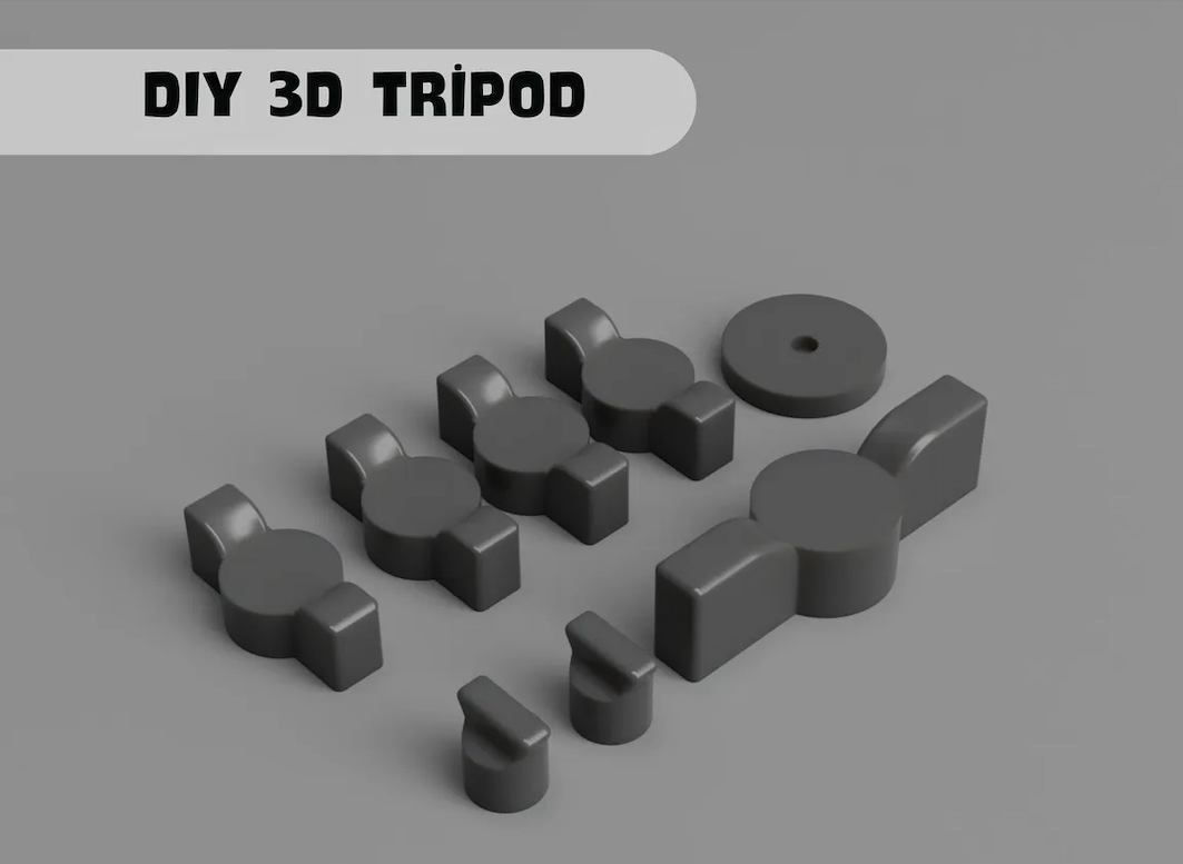 Universal Tripod – Adjustable Stand for Phones & Cameras