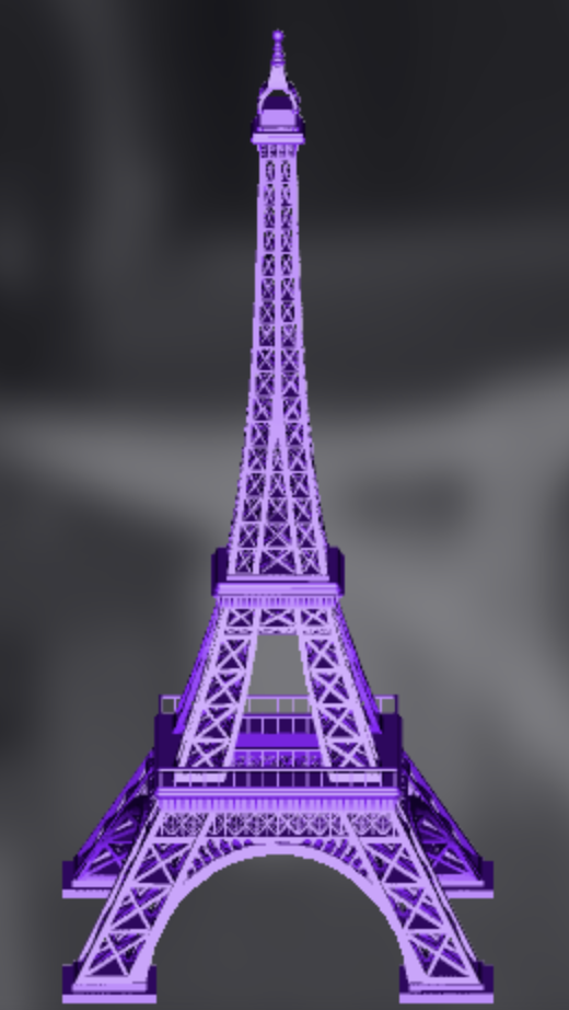Tour Eiffel (Gustave) UNIBODY- Eiffer Tower