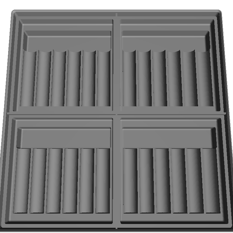 Art Supply Caddy System-Pastel Tray