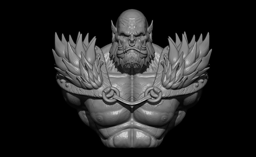 Wow ornament  - garrosh infernal scream