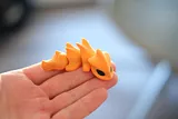 Mini Articulated Dragon (Magnet/Keychain) – thumbnail 1