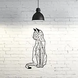 Cat Wall Sculpture 2D – thumbnail 1