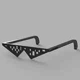 Cyber Thug – Futuristic Pixel Shades for Parties & Events – thumbnail 1