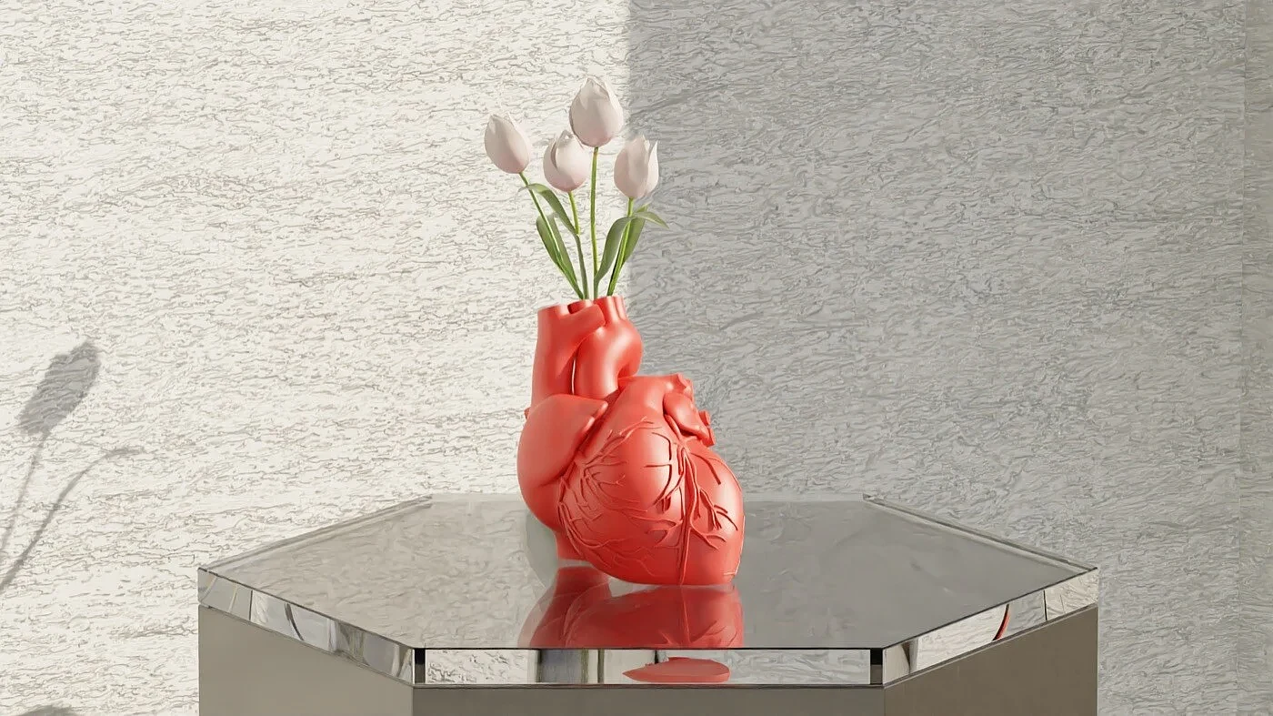 Anatomical Heart - Vase (Decoration) – view 3