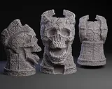 Wicked Skull Dice Tower. – thumbnail 1
