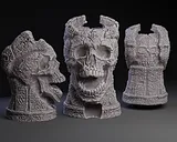 Wicked Skull Dice Tower. – thumbnail 3