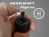 Print in Place Gear Shift Fidget Toy – thumbnail 1