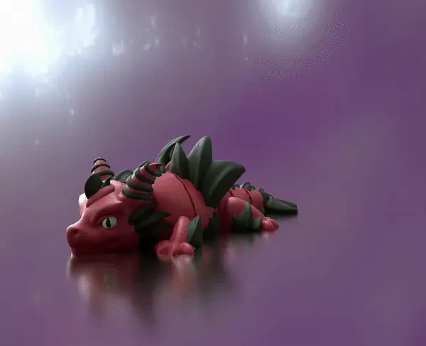 Articulated Flexi Baby Dragon