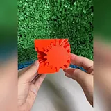 Square Gear Cube Fidget Toy – thumbnail 1