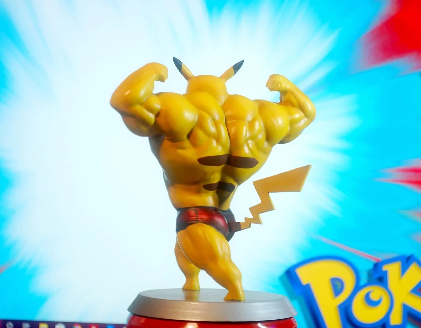 Ultra Swole Pikachu – view 5
