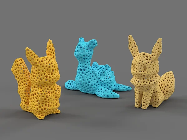 Voronoi Pokémon Figure Set