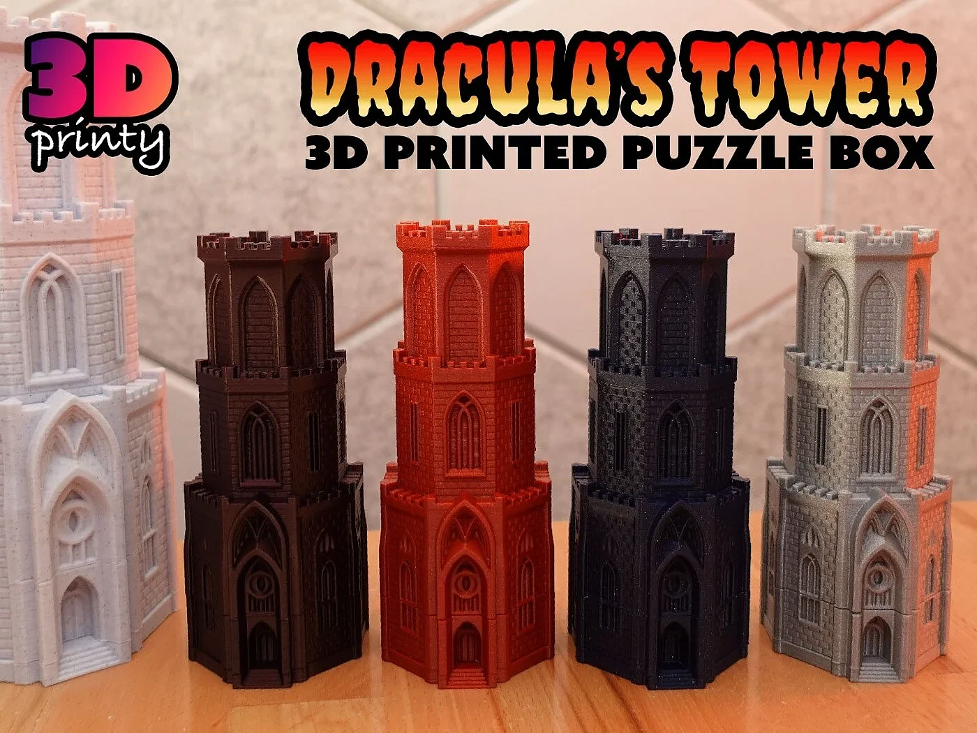 Dracula's Tower Puzzle Box – view 3