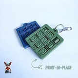 Tic-Tac-Toe Keychain (Print in Place) – thumbnail 4